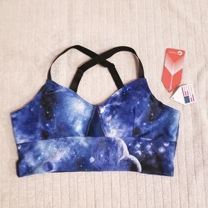 NWT oiselle | Galaxy Print Jane Bra